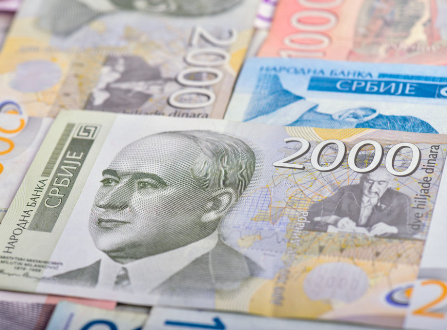 Dinar-to-euro exchange rate at RSD 117.1205