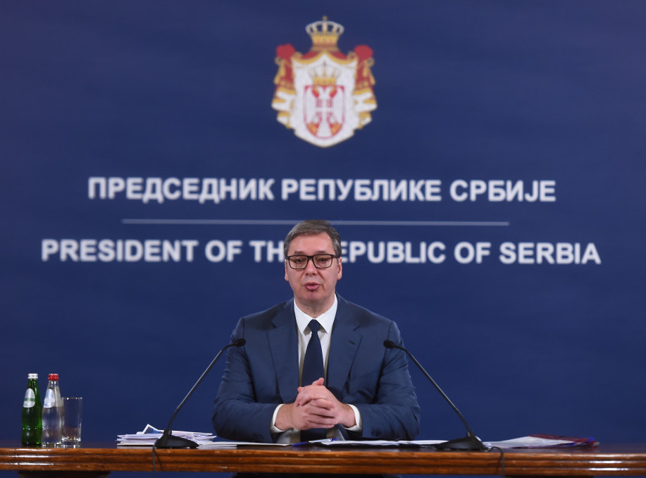 Vucic to make public address at 8 pm
