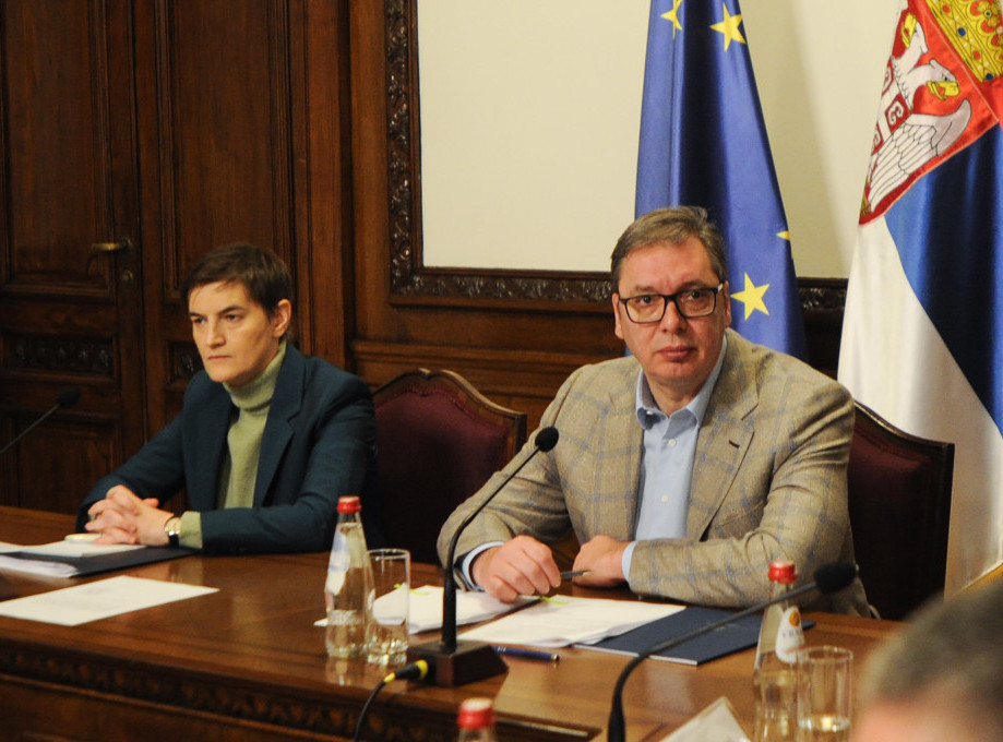 Vucic, Brnabic to make public address on Tuesday