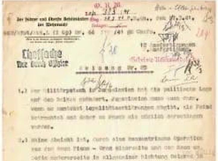 Serbia purchases Hitler's infamous directive that ordered attack on Yugoslavia