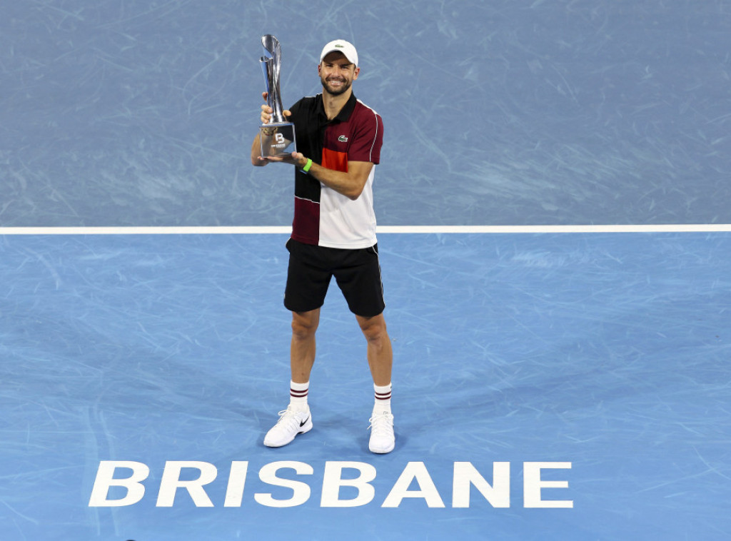 Grigor Dimitrov pobedio Holgera Runea i osvojio ATP turnir u Brizbejnu