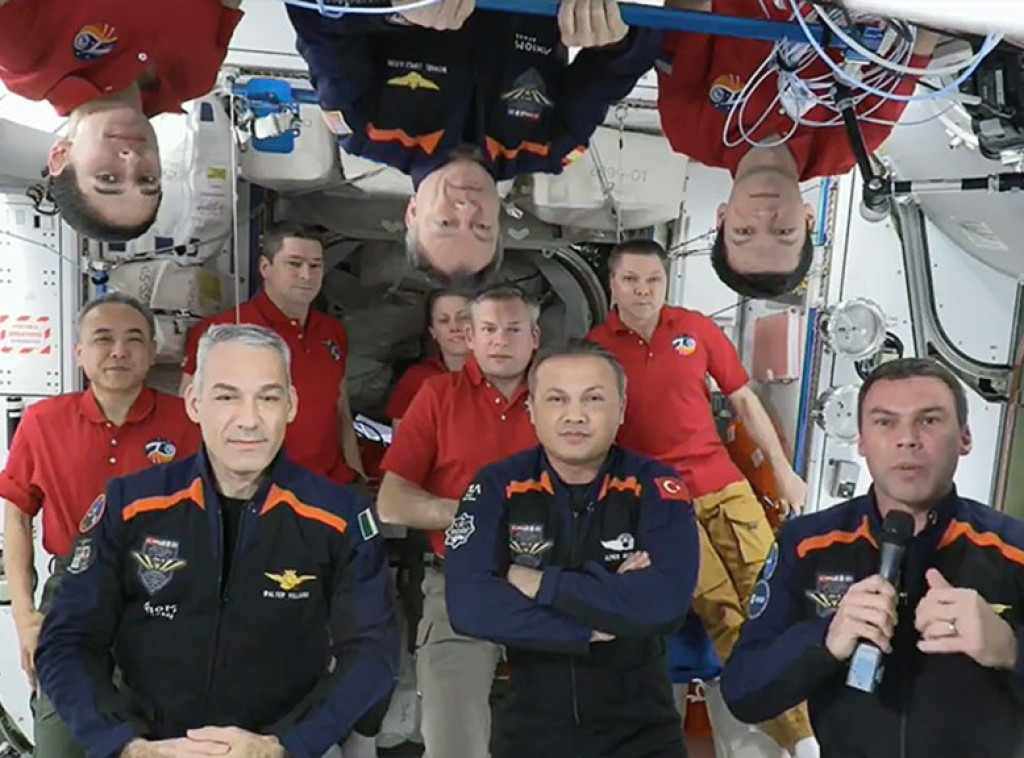 Astronauti iz Turske, Italije i Švedske se vratili iz posete Međunarodnoj svemirskoj stanici