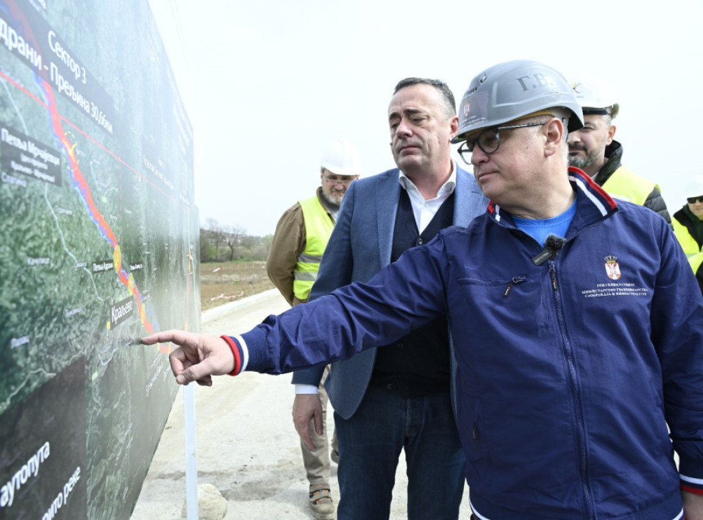 Goran Vesić: Izgradnja Moravskog koridora teče po planu, ove godine završava se novih 50 kilometara