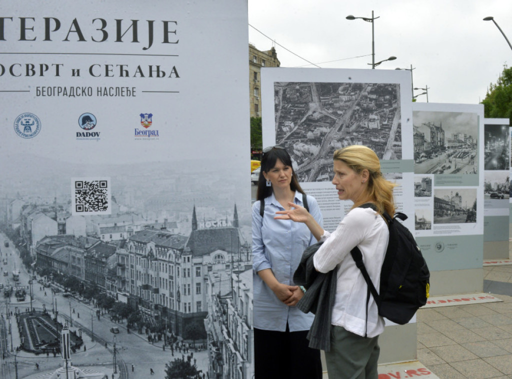 U Beogradu otvorena izložba "Terazije, osvrt i sećanja - beogradsko nasleđe"