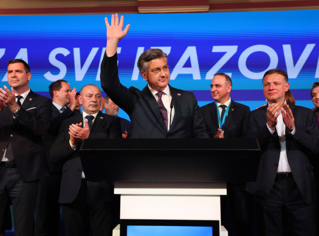 Na parlamentarnim izborima u Hrvatskoj HDZ osvojio 61, SDP 42 mandata