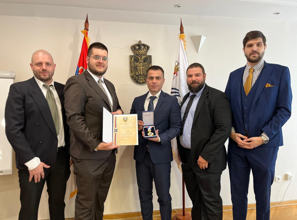Udruženje ratnih dobrovoljaca odlikovalo ministra Milićevića