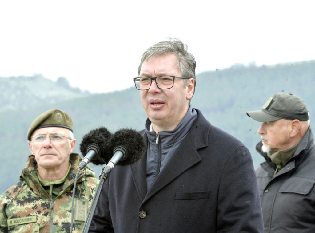 Vucic: Vihor 2024 military exercise successful