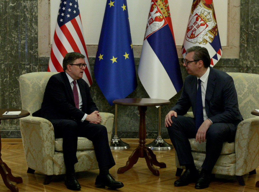 Vučić se sastao sa Džejmsom O'Brajanom