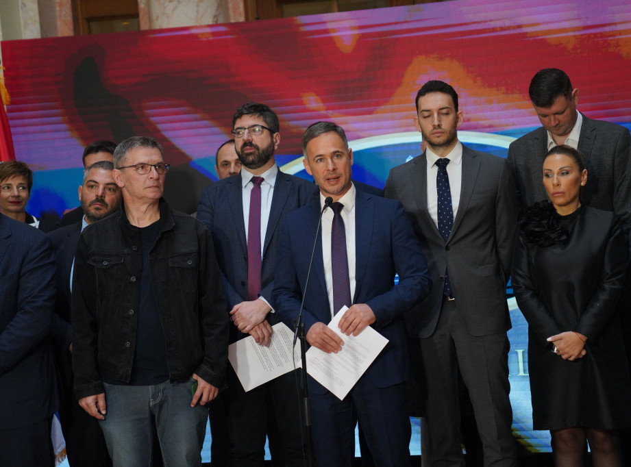 Miroslav Aleksić: Izlazimo na izbore pod sloganom "Biram borbu"