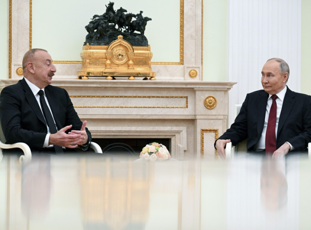 Moskva: Predsednik Putin primio lidera Azerbejdžana Ilhama Alijeva