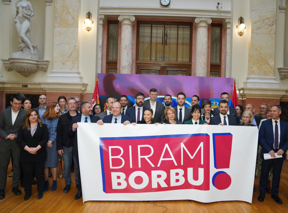 Predstavnici nekoliko opozicionih stranaka podržali odluku pokreta Kreni-promeni da učestvuje na izborima u Beogradu