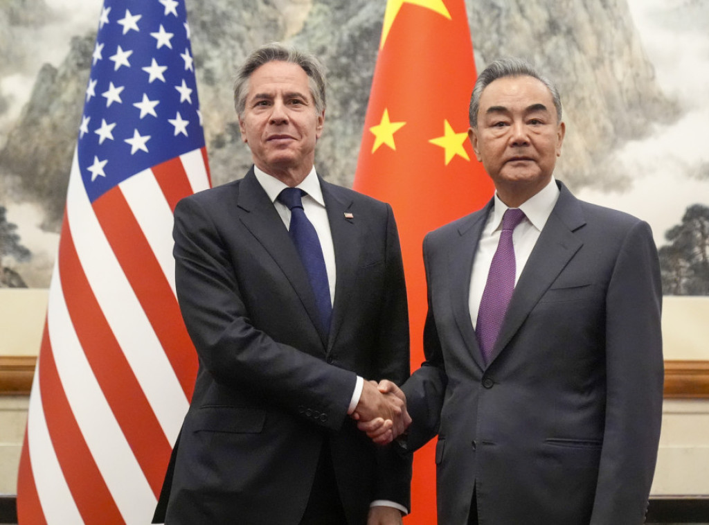 Vang Ji i Entoni Blinken u Pekingu razgovarali o odnosima Kine i SAD