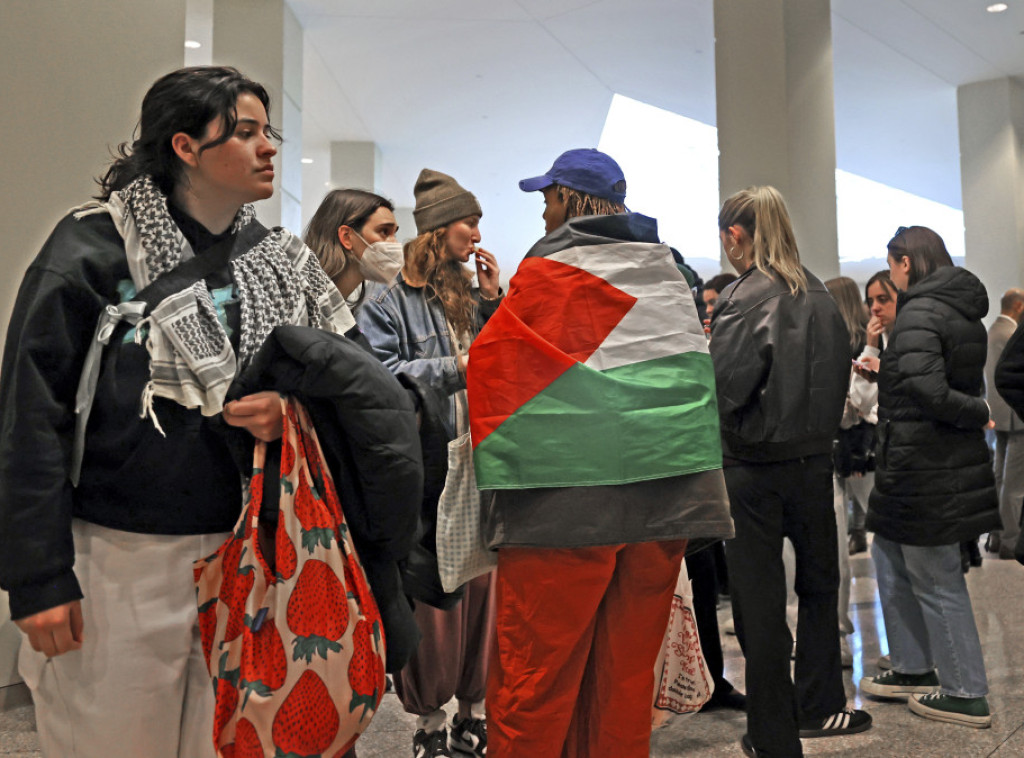 Policija: Stotine studenata u SAD uhapšene zbog antiizraelskih protesta