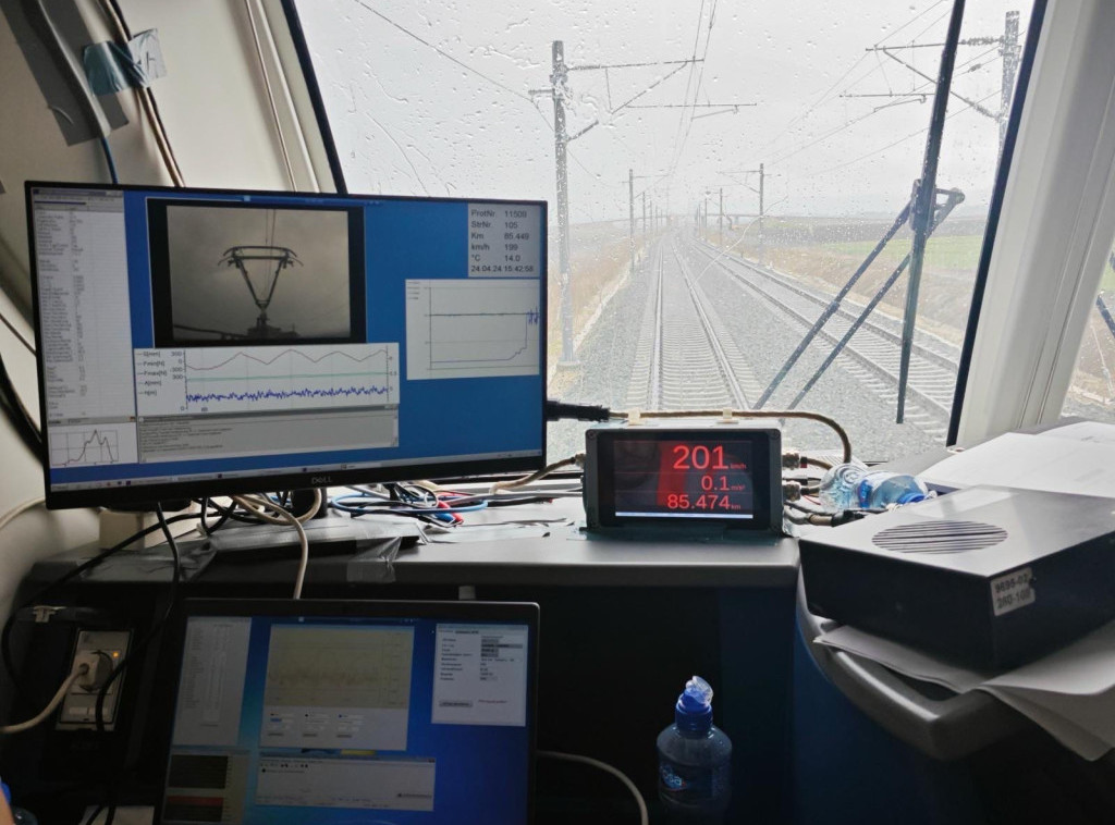 Vesić: Na deonici brze pruge Novi Sad-Vrbas na testiranju postignuta brzina od 202 kilometra na čas