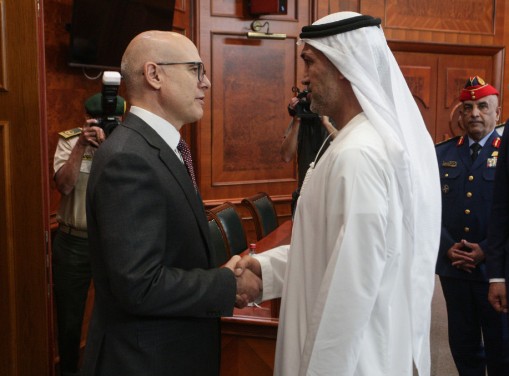 Vucevic, UAE defence minister discuss cooperation