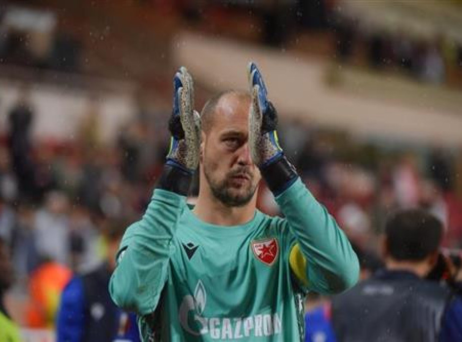 Golman Crvene zvezde Milan Borjan izjednačio rekord Ratomira Dujkovića