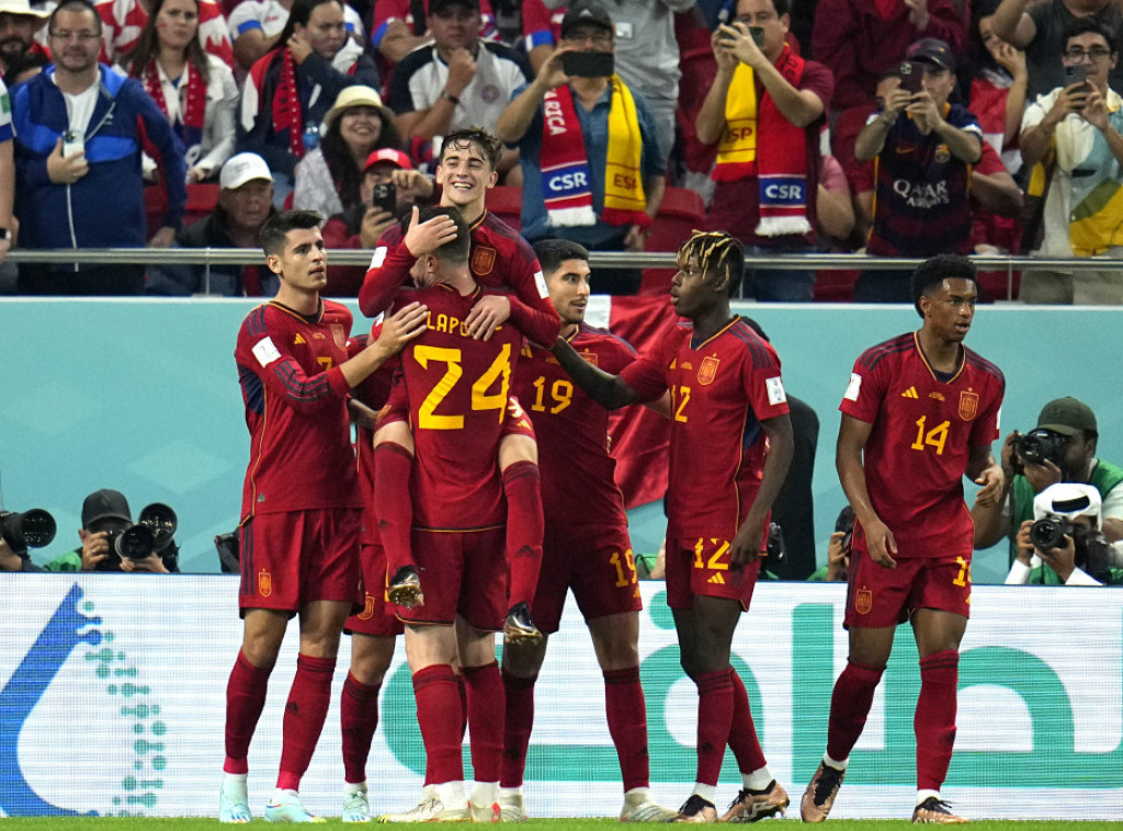 Španski fudbaleri pobedili Kostariku - sedam puta pogodili mrežu Kejlora Navasa