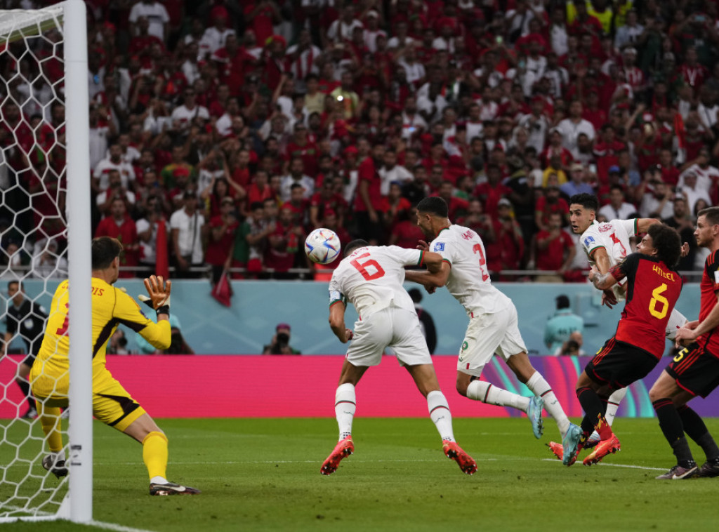 Maroko stigao do prve pobede na Mundijalu, pobedio Belgiju sa 2:0