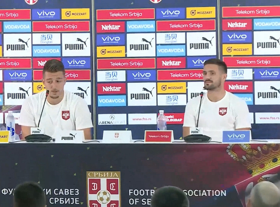 Dušan Tadić i Sergej Milinković-Savić: Sami odlučujemo o prolazu, to je najvažnije