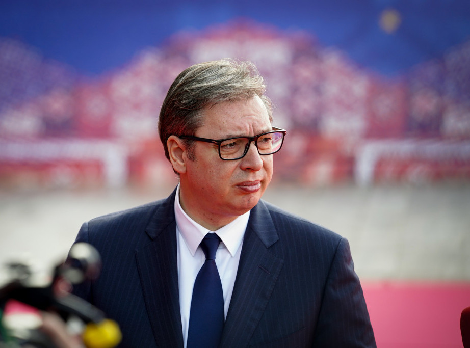 Vucic arrives in London for European Political Community summit