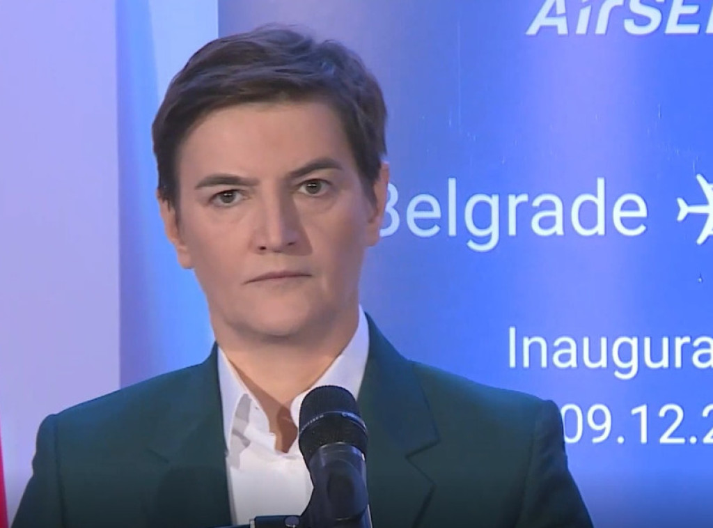 Brnabić: Let Beograd-Tjenđin učvrstiće privredne veze Srbije i Kine