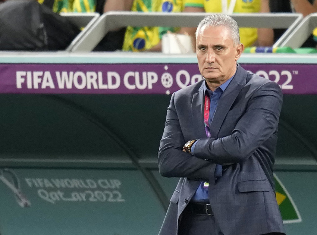 Tite posle poraza od Hrvatske napustio mesto selektora Brazila