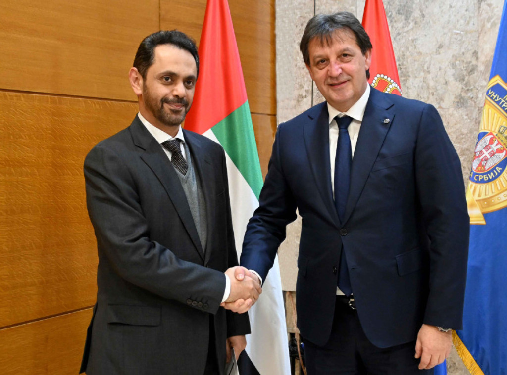 Gašić sa ambasadorom Al Daherijem razgovarao o uspešnoj saradnji Srbije i UAE