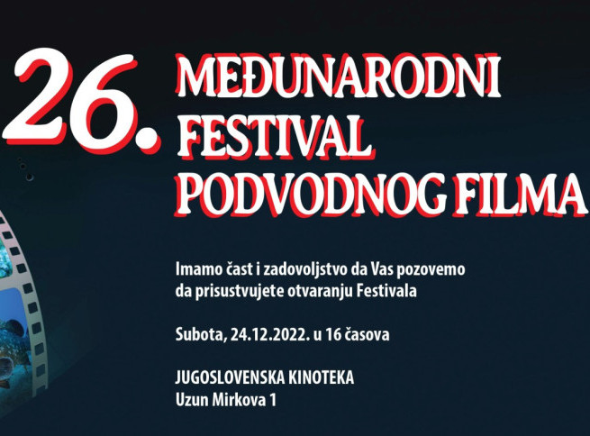 Međunarodni festival podvodnog filma 24. i 25. decembra u Beogradu