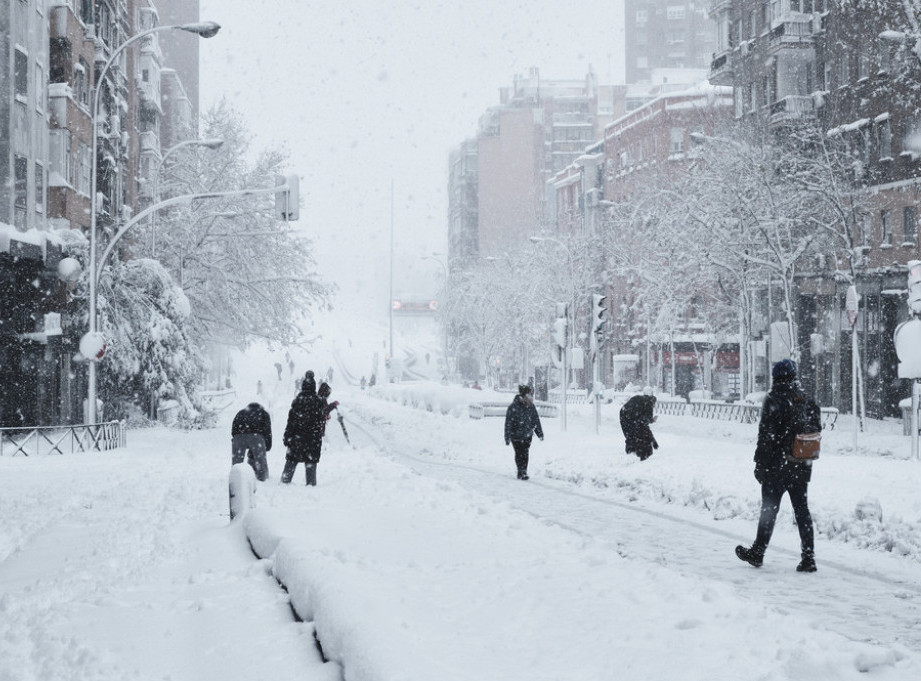 Širom Hrvatske izdata upozorenja Meteoalarma zbog vetra, snega i poledice