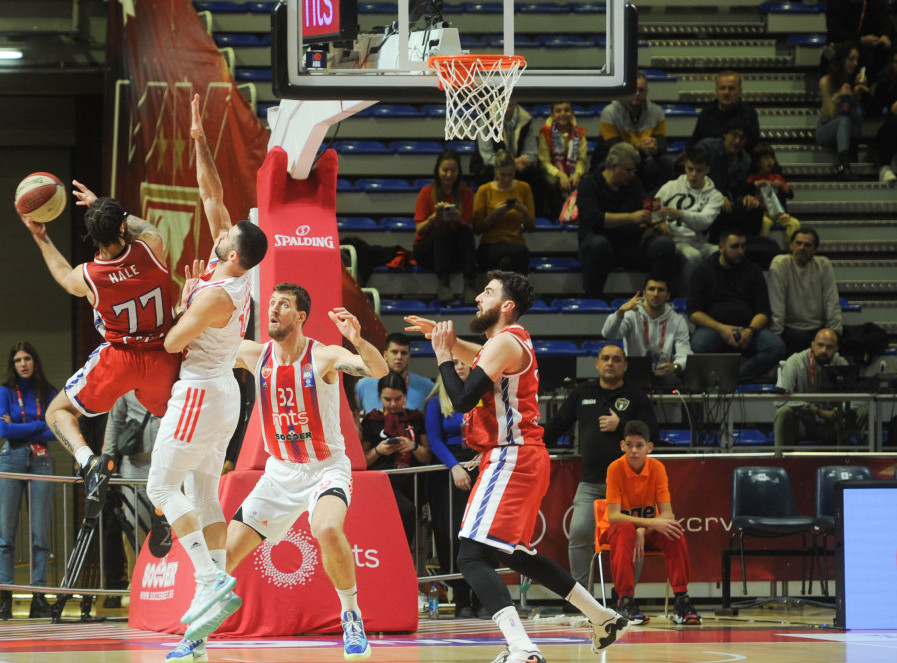 Košarkaši Crvene zvezde počinju plej-of ABA lige bez Topića i Lazarevića