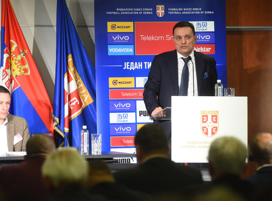 Šurbatović: FSS će od UEFA tražiti najstrože moguće kazne za povike "Ubij Srbina"