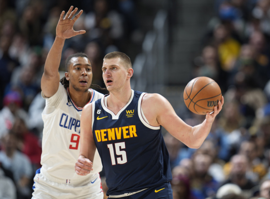 Denver ubedljiv protiv LA Klipersa, Jokić odmarao veći deo meča, ali ubacio 12 poena