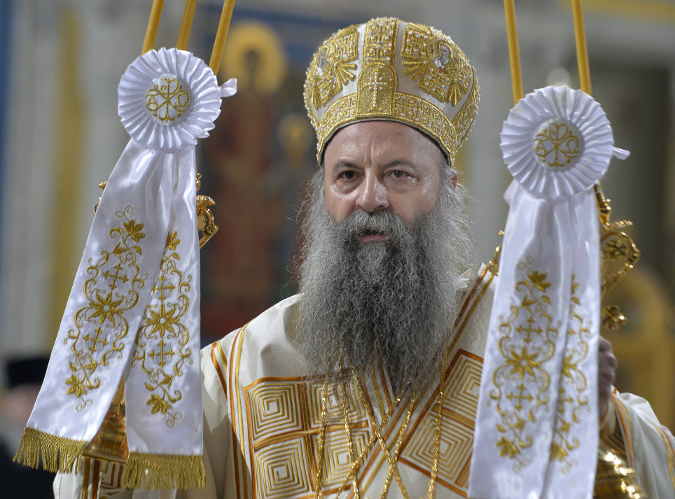 Patrijarh Porfirije služio svetu liturgiju u Srpskom klubu u Njujorku