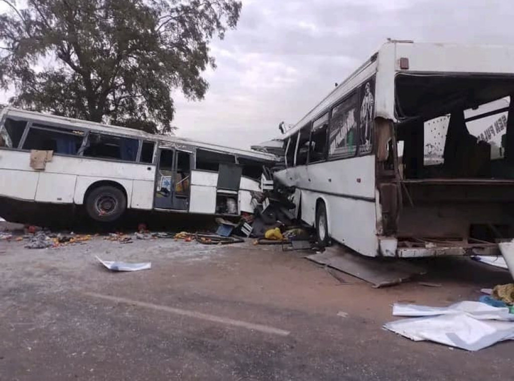 U sudaru dva autobusa u Senegalu 40 poginulih, desetine povredjenih