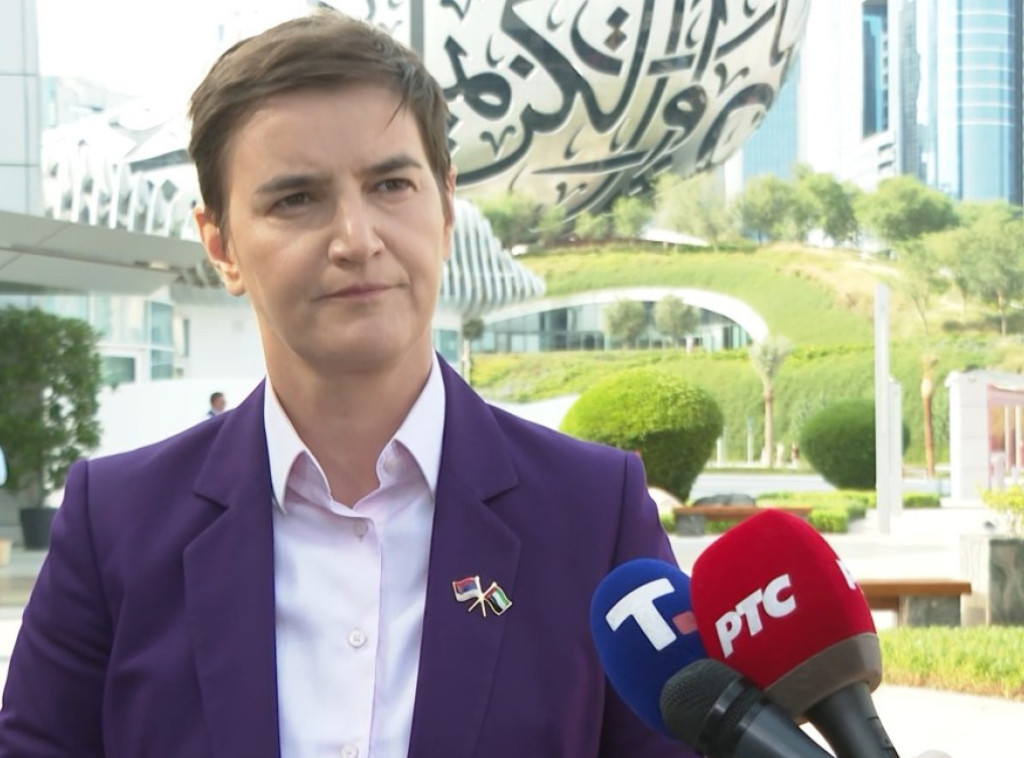 Brnabić: Potpisivanje Sporazuma o slobodnoj trgovini sa Ujedinjenim Arapskim Emiratima za tri meseca