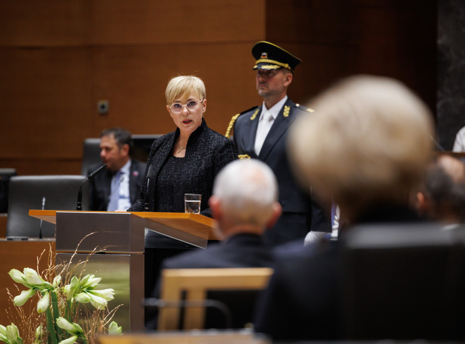 Predsednica Slovenije zabrinuta zbog oživljavanja nacionalističke retorike na Zapadnom Balkanu