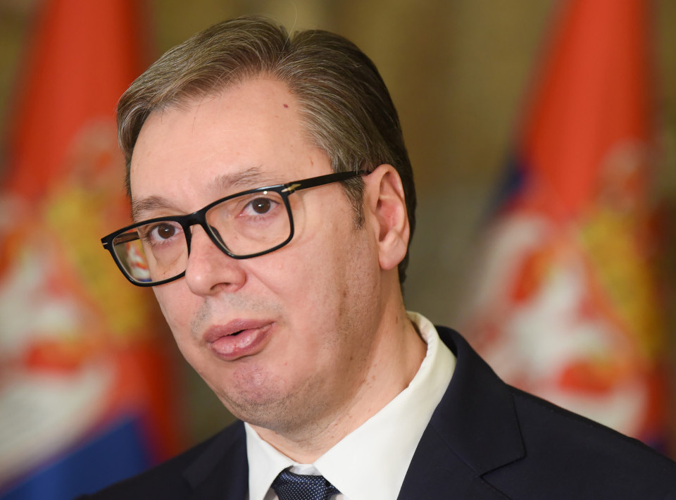 Vucic meets with Sanchez in Davos