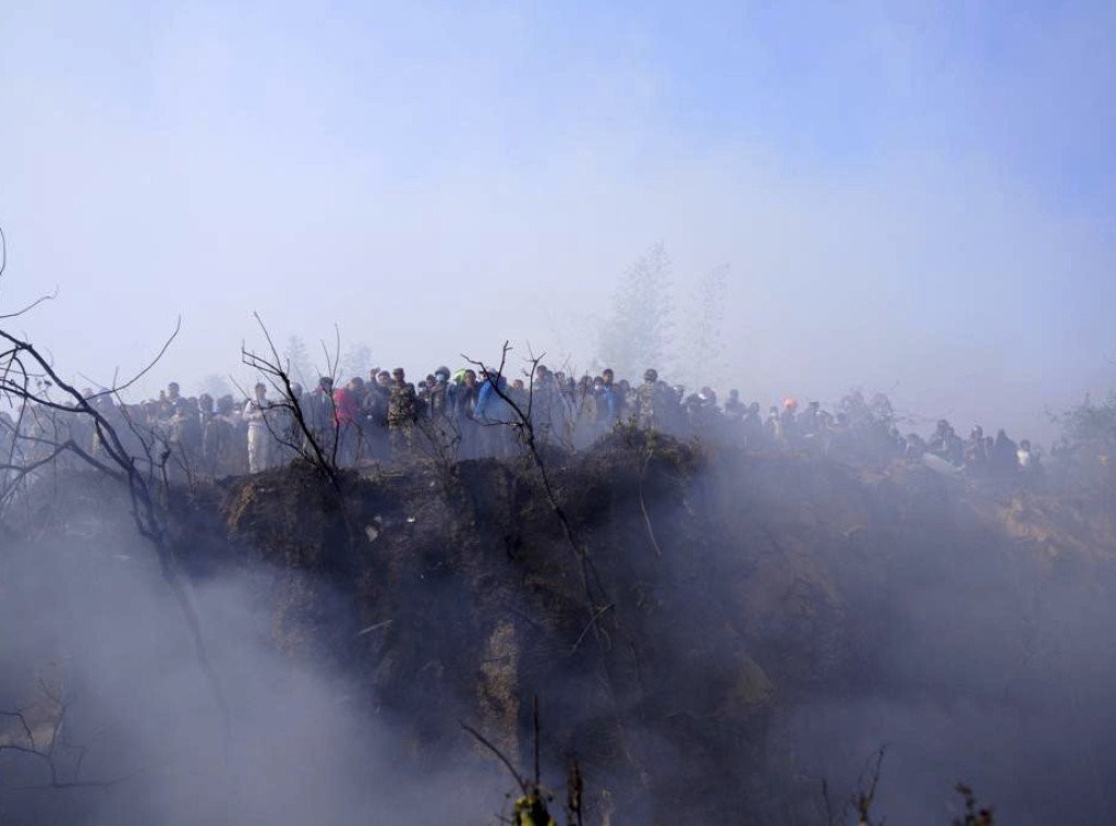 Nepal: Srušio se avion sa 72 putnika, lokalni mediji prenose da nema preživelih