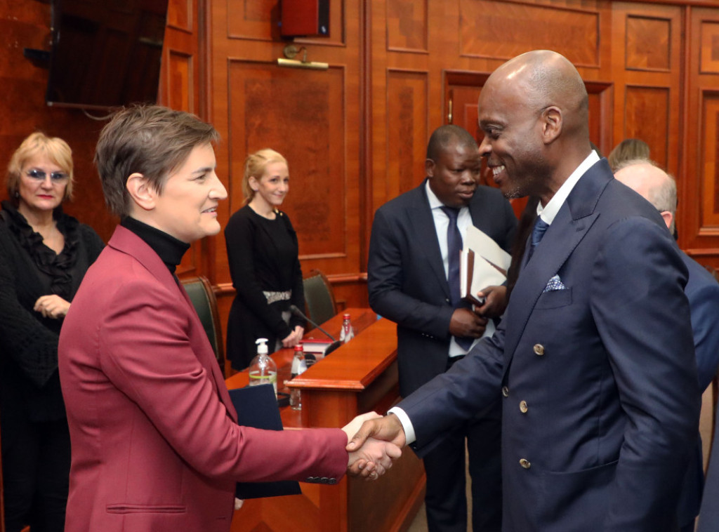 Brnabić: Značajne mogućnosti za saradnju sa Republikom Togo