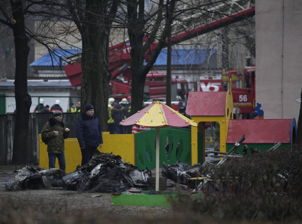 Zelenski nakon pada helikoptera: Užasna tragedija, tačan broj žrtava još nije utvrđen