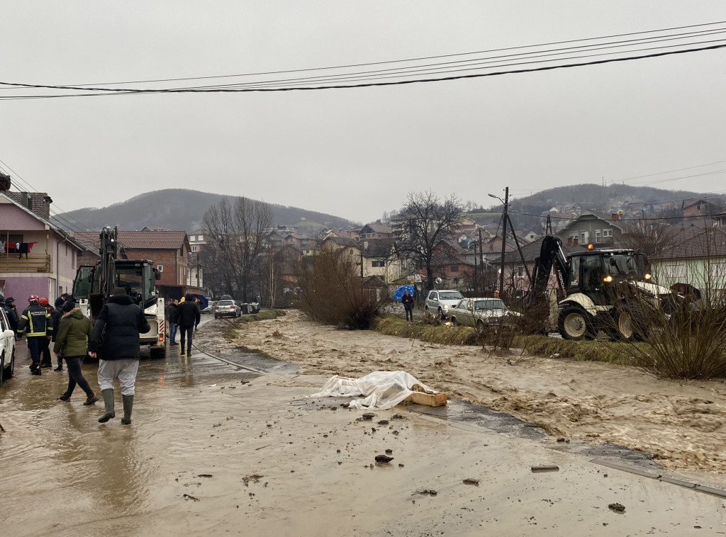 MUP: Zbog obilnih padavina proglašena vanredna situacija u Prijepolju, Brusu, Tutinu, Novom Pazaru i Sjenici