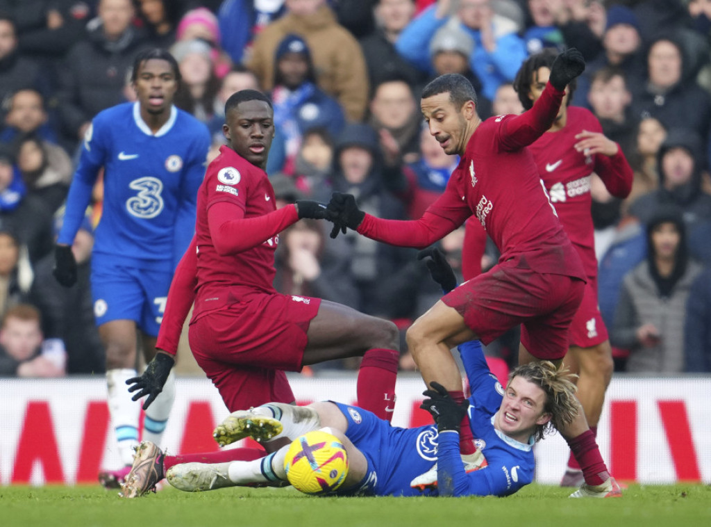 Premijer liga: Liverpul i Čelsi remizirali