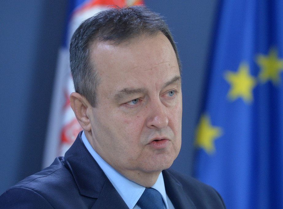 Dacic kicks off Brussels visit with meeting with MEPs