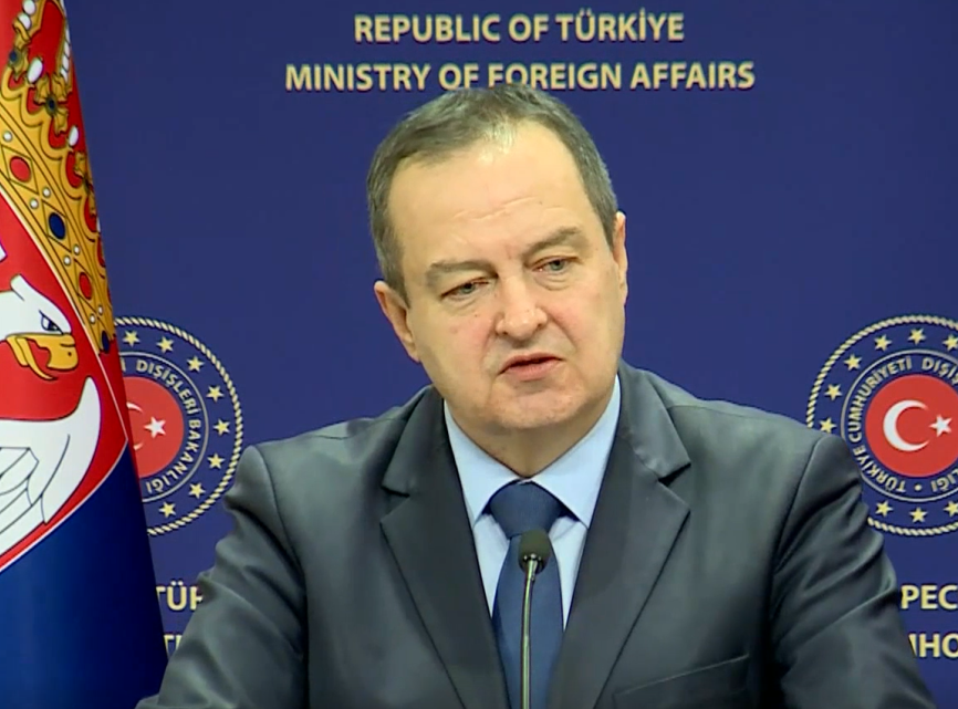 Dacic urges Turkey to use its leverage on Pristina