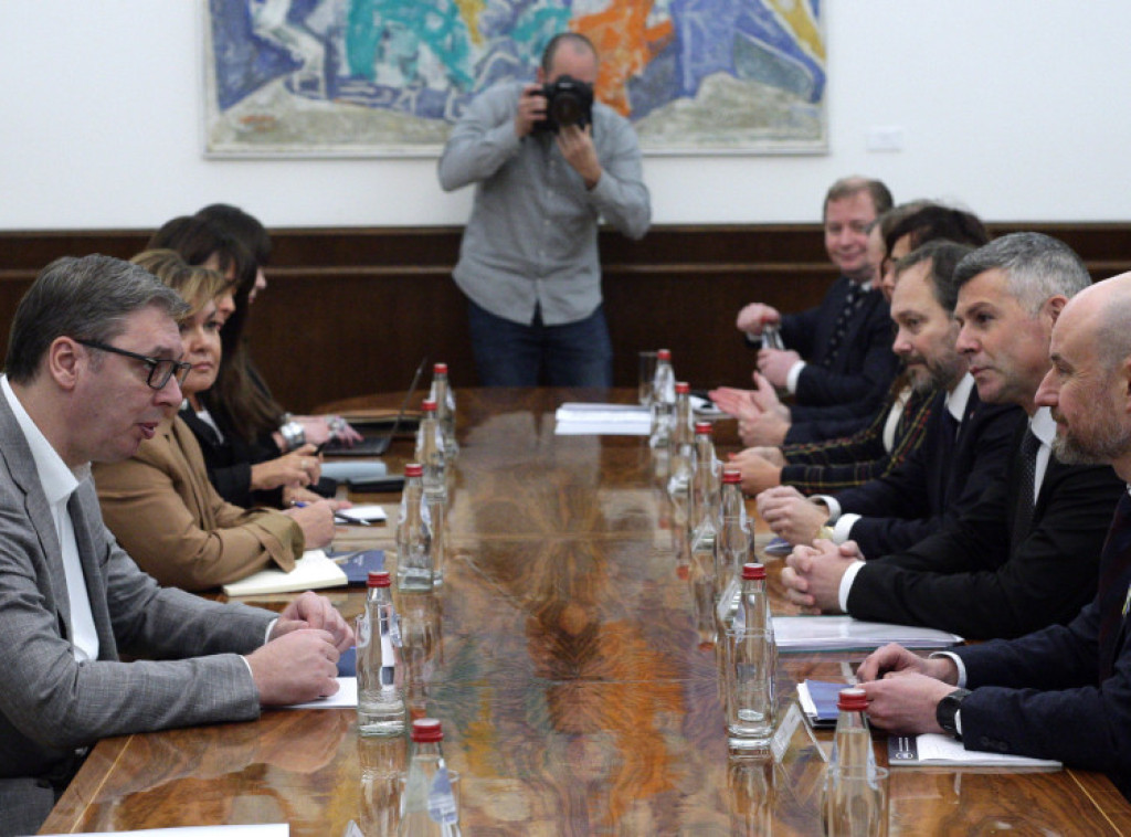 Vucic, MEPs discuss Serbia's progress in EU integration