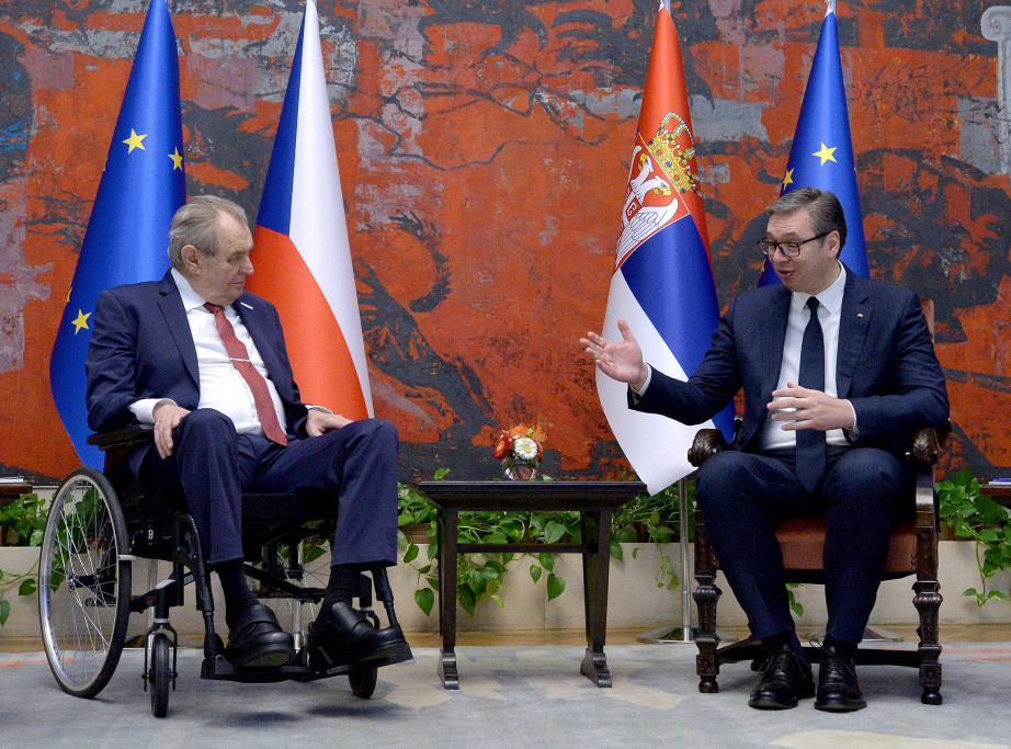 Vucic: Meeting with Zeman historic, special for Serbia