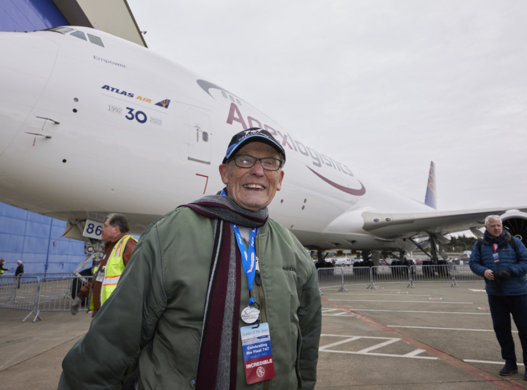 SAD: Boing se "oprostio" od aviona "747", ceremoniji u Sijetlu prisustvovao glumac Džon Travolta