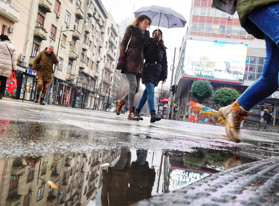 Vreme danas oblačno i vetrovito sa padavinama i temperaturom do sedam stepeni