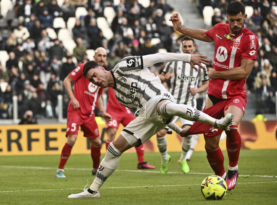 Dušan Vlahović i Filip Kostić strelci u pobedi Juventusa