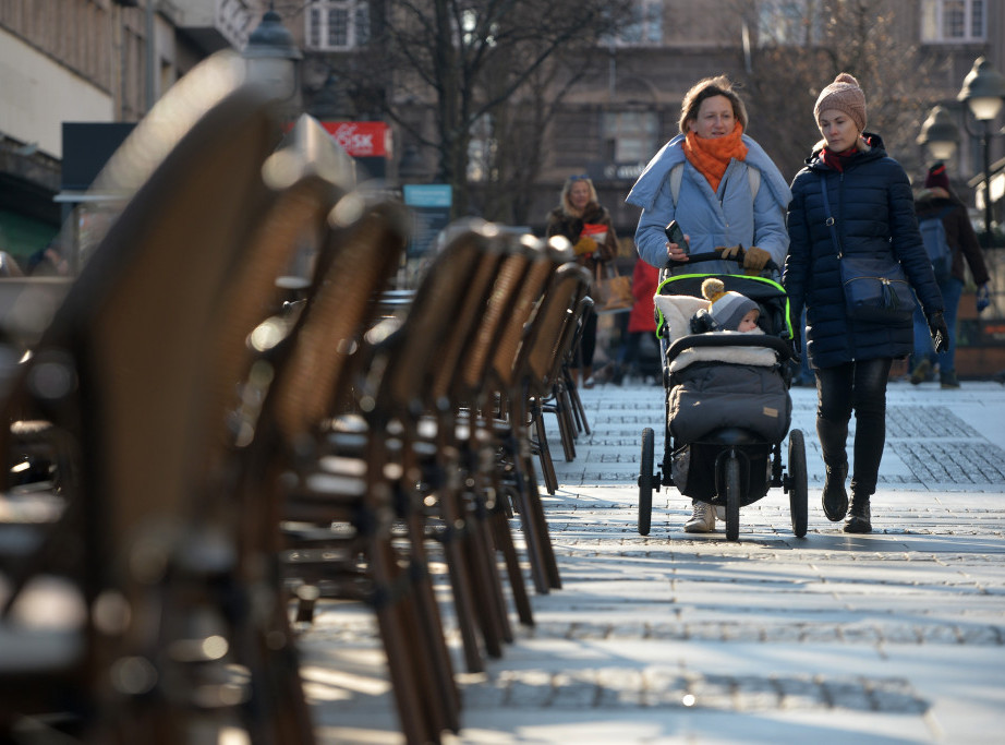 Vreme u Srbiji pretežno oblačno, temperatura do šest stepeni